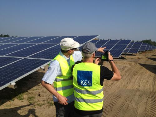 Technische Prüfung des 100 MWp Solarparks Jocksdorf-Preschen